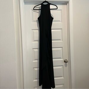 Women's High Neck Mermaid Evening Cocktail Long Dress Size S